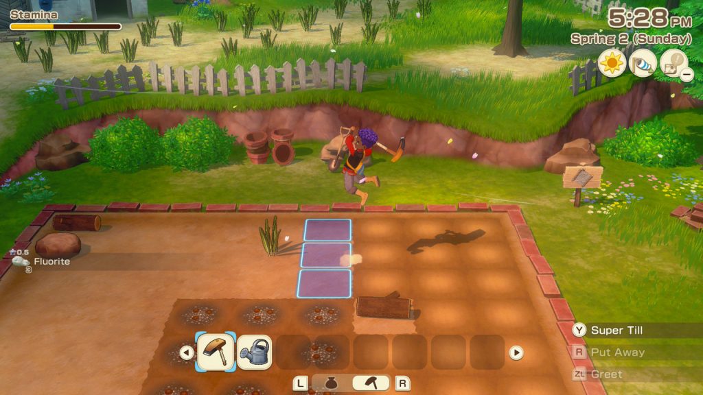 Story of Seasons: Grand Bazaar Screenshot of Farming